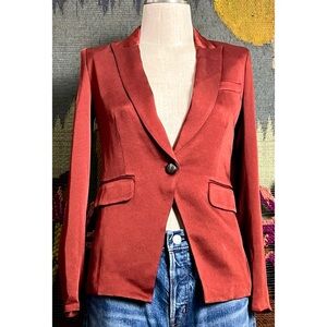 Veronica Beard Athens Dickey Blazer Jacket 0